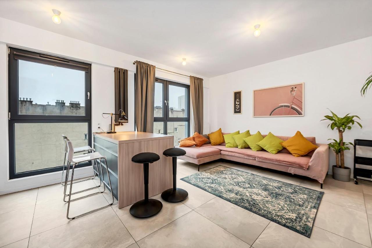 Lumina 4-Room Apart With Large Balcony Varsó Kültér fotó