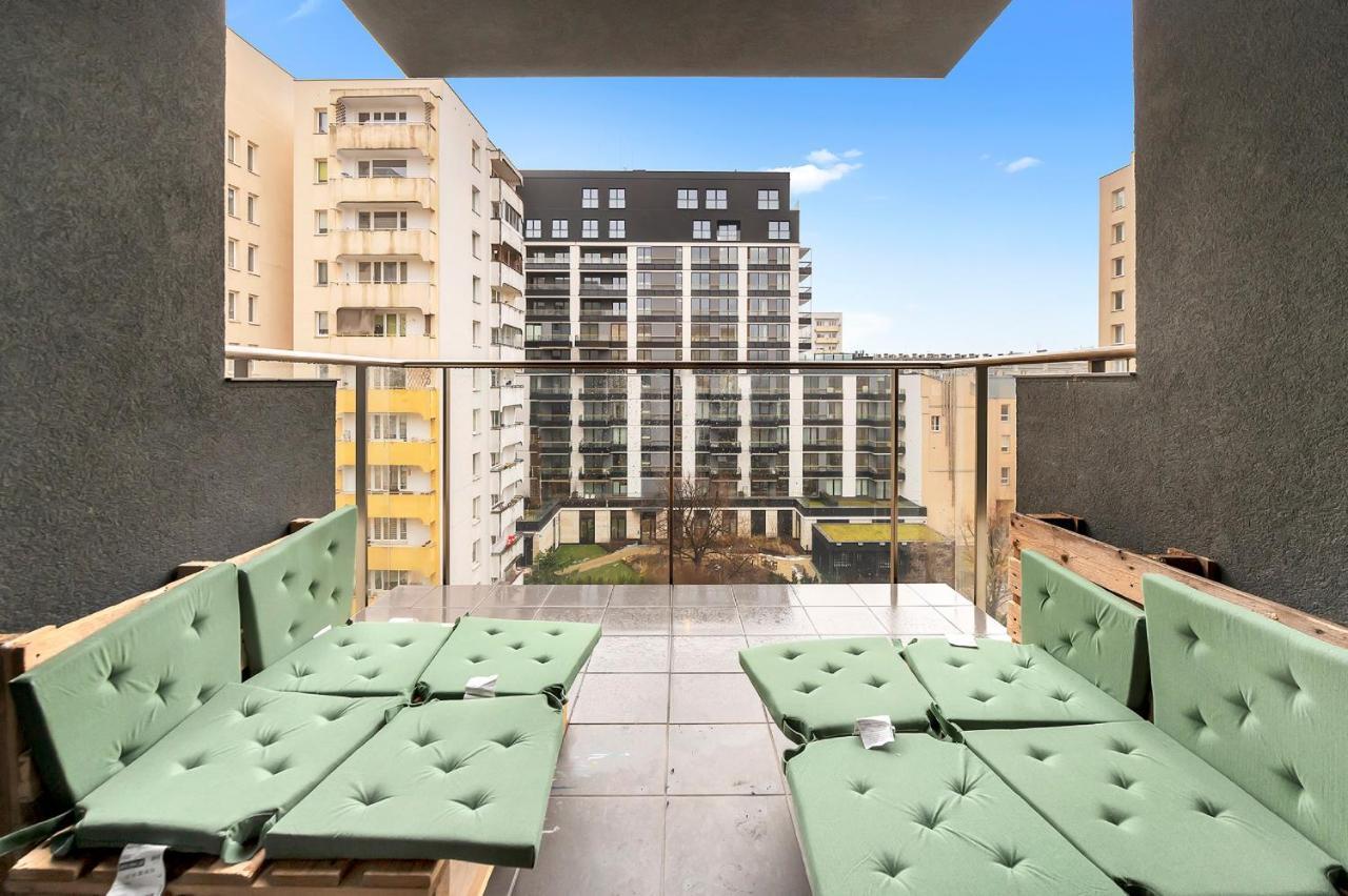 Lumina 4-Room Apart With Large Balcony Varsó Kültér fotó